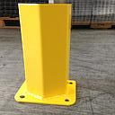 Post Protector New Floor Mount 12"H, Safety Yellow